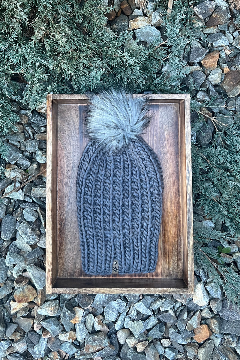 Kalamalka Slouch Toque - Hand Knit